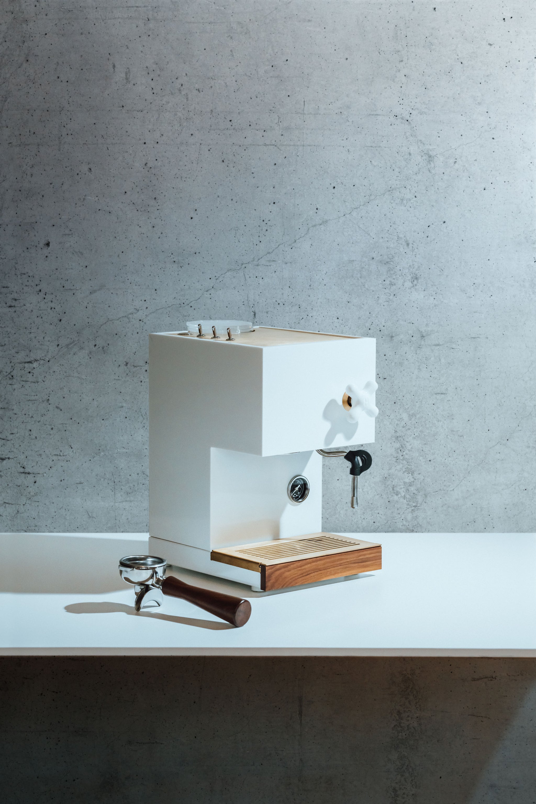 AnZa Espresso Machine - Concrete