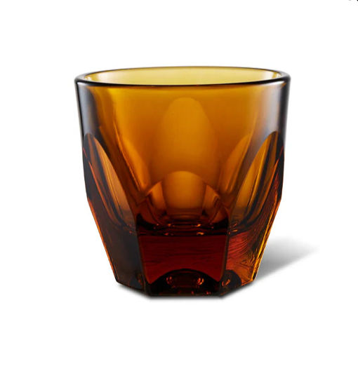 Amber Cappuccino Glass